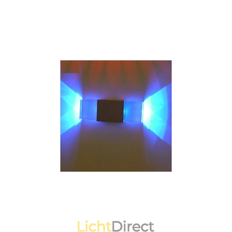 Vierkante aluminium wandlamp Creatief staafmodel Wandlampen Modern Hedendaags Metaal