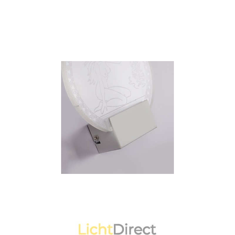 Acryl Wandlamp PVC Lamp Licht Chip Modern Hedendaags Metaal 5W