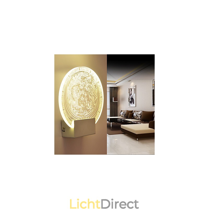 Wandlampen PVC Lamp Licht Modern Hedendaags Metaal