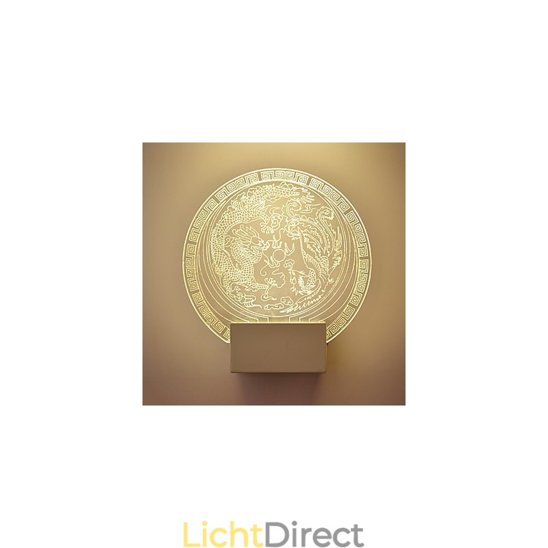 Wandlampen PVC Lamp Licht Modern Hedendaags Metaal
