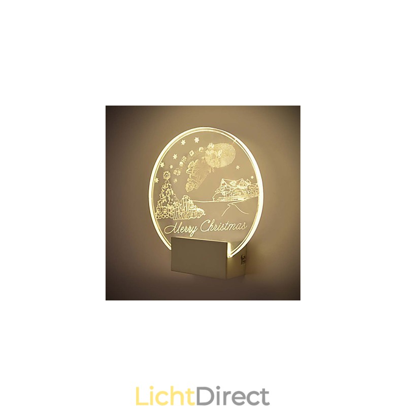 Acryl Wandlamp PVC Lamp Licht Modern Hedendaags Metaal