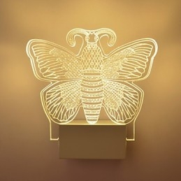 Acryl Wandlamp PVC Lamp Licht Modern Hedendaags Metaal