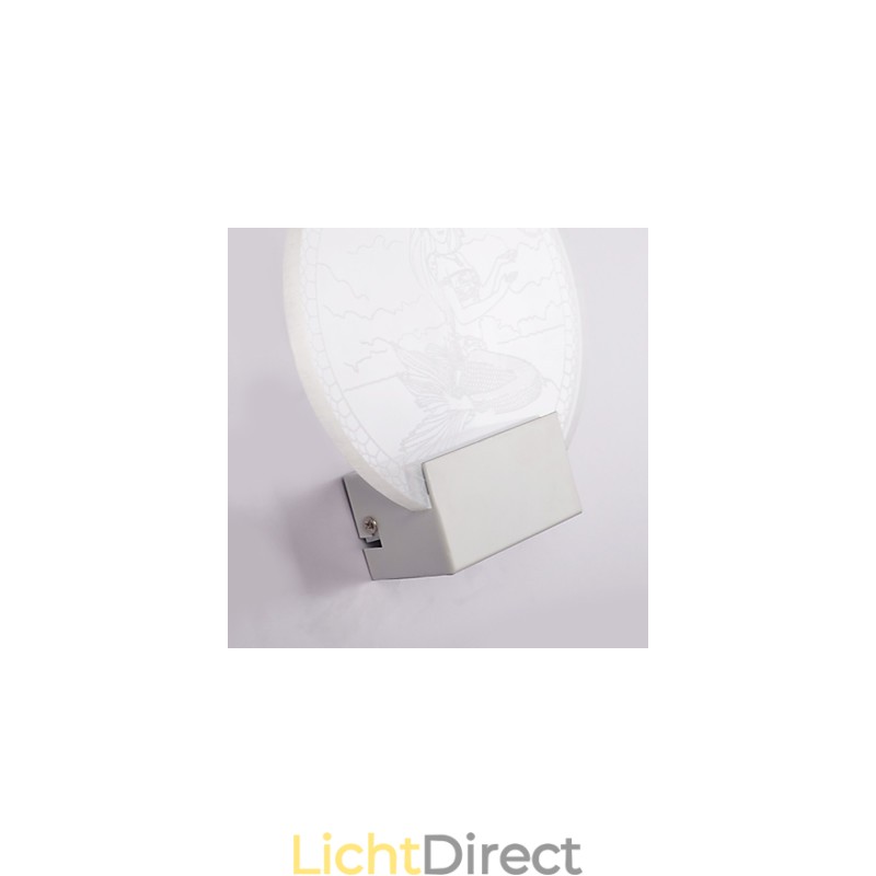 Acryl Wandlamp PVC Lamp Licht Modern Hedendaags Metaal