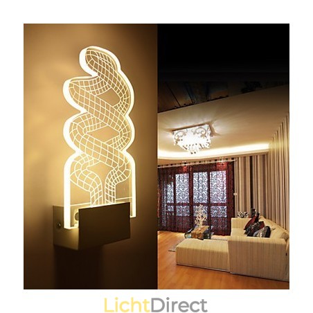 Acryl Wandlamp PVC Lamp Licht Chip Modern Hedendaags Metaal Acryl Wandlamp PVC Lamp Licht Chip Modern Hedendaags Metaal