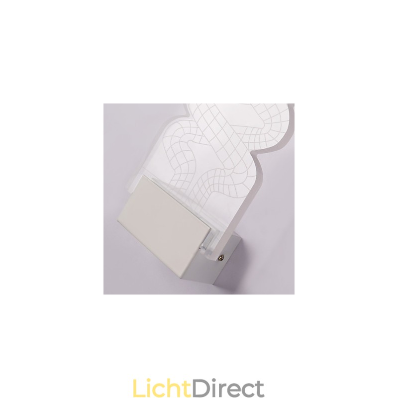 Acryl Wandlamp PVC Lamp Licht Chip Modern Hedendaags Metaal