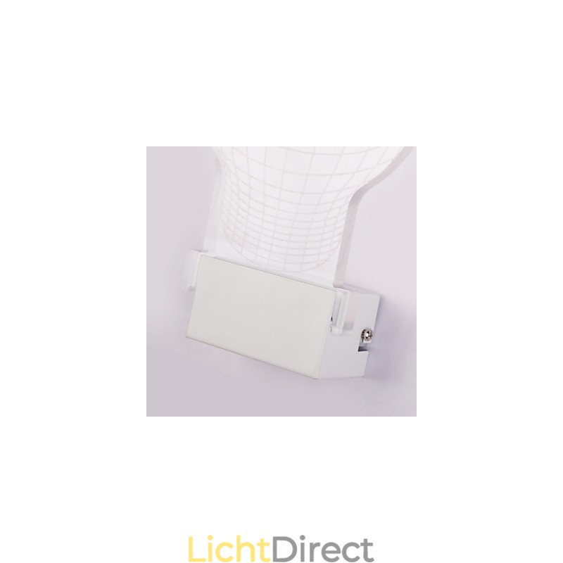 Acryl Wandlamp PVC Lamp Licht Chip Modern Hedendaags Metaal