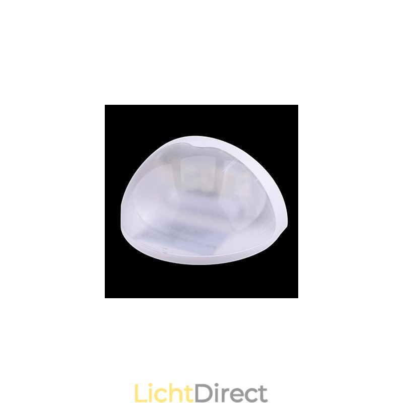 Zonne-energie waterdichte IP55 lamp wit + zwart