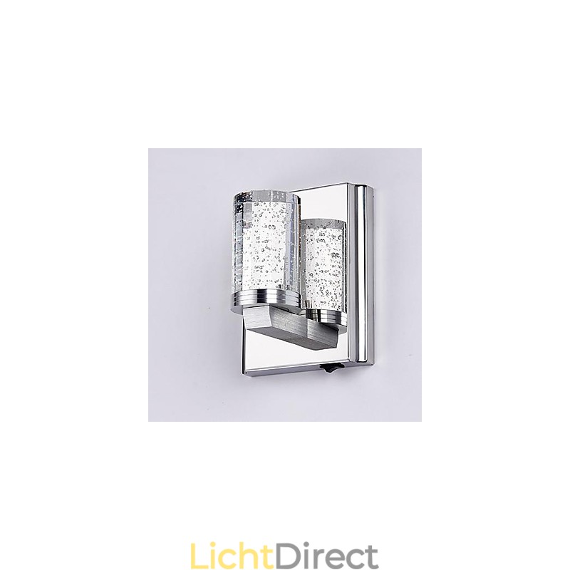 Mini Wandlamp 1Licht Artistieke RVS Stelle Plating