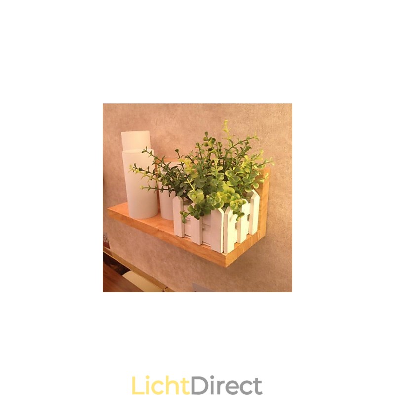 Wandlamp Drie Lichten en Glas