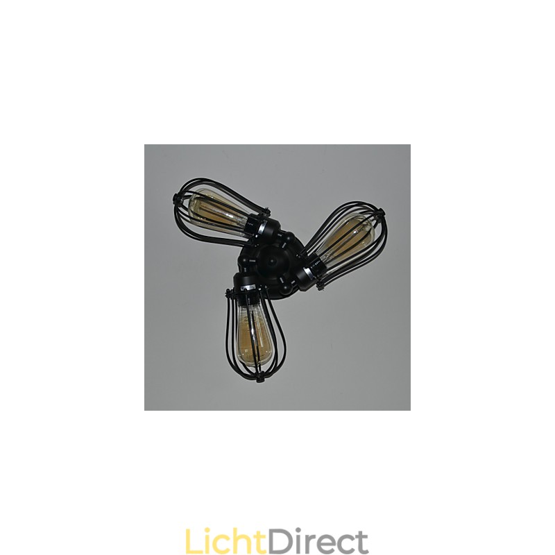 Mini Stijl Wandlampen Rustieke Lodge Metaal