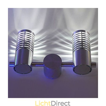 Moderne wandlamp met strooilicht 2 cilinder barrièrelaag lichtstraal Moderne wandlamp met strooilicht 2 cilinder barrièrelaag lichtstraal