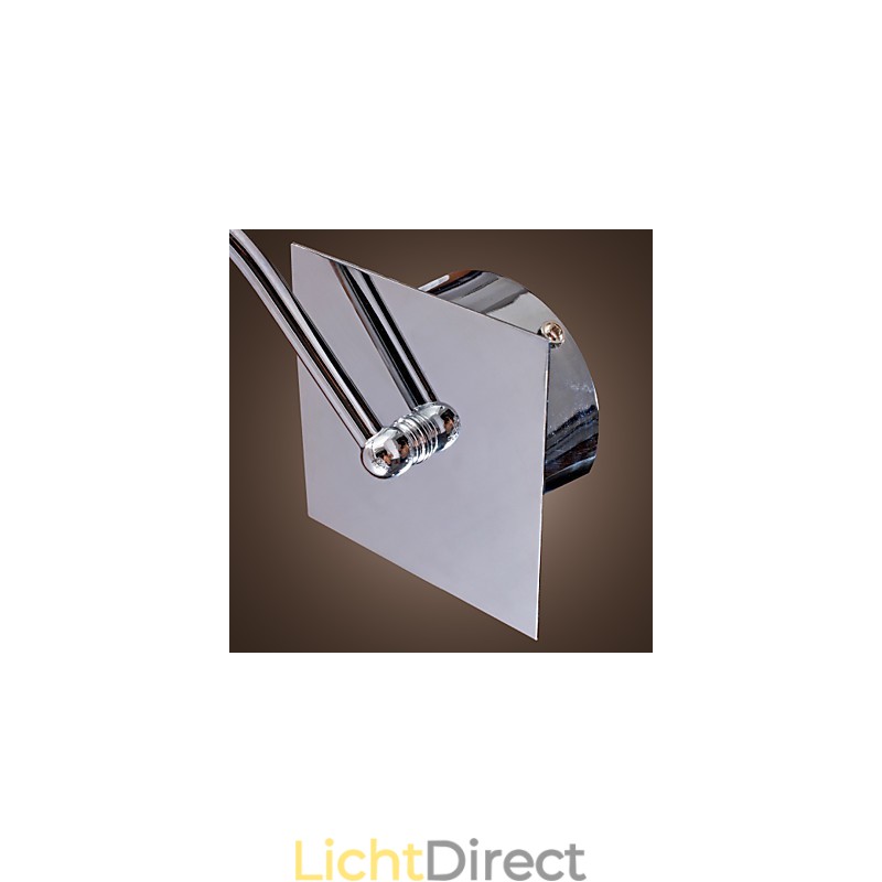 Wandlamp met elegante kristallen druppel