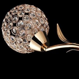 Kristallen wandlampen Leeswandlampen Modern Hedendaags Metaal