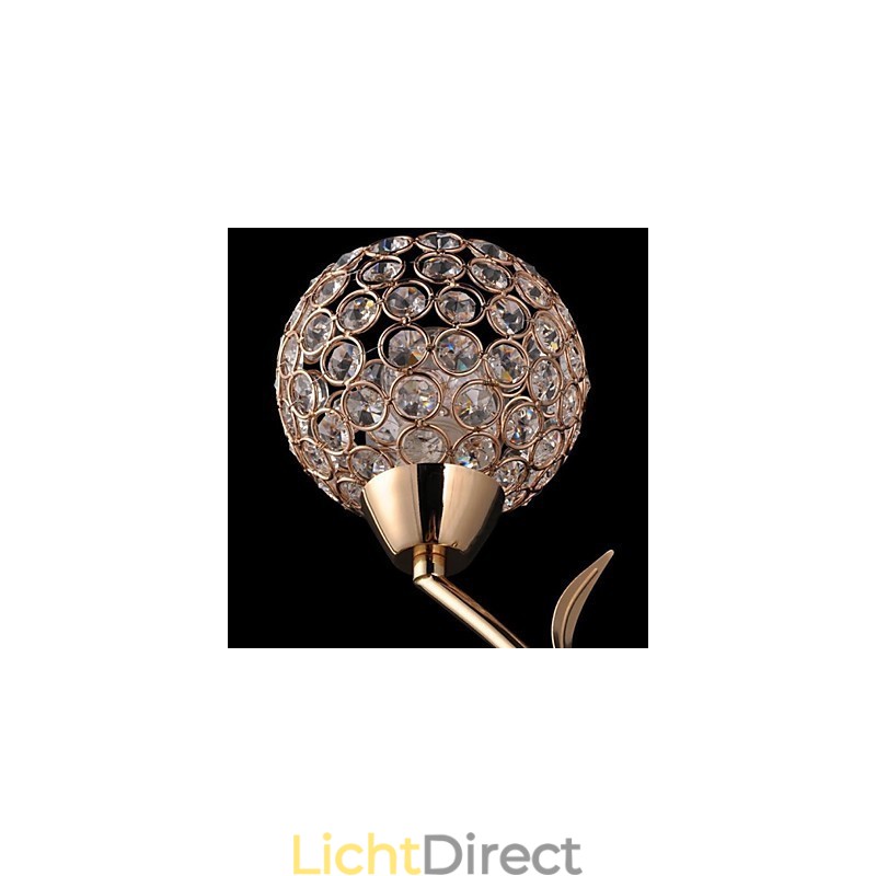 Kristallen wandlampen Leeswandlampen Modern Hedendaags Metaal