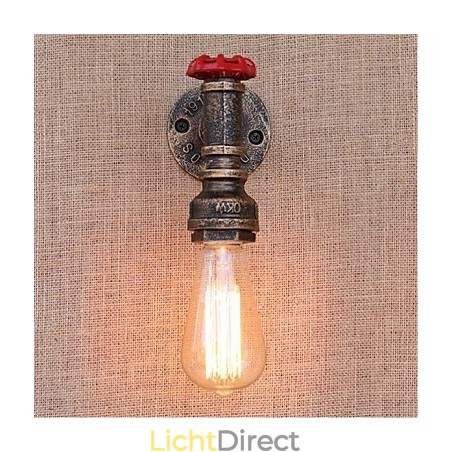 Nostalgia Eenvoudige Waterpijp Decoratieve Kleine Wandlamp Wandlamp Nostalgia Eenvoudige Waterpijp Decoratieve Kleine Wandlamp Wandlamp