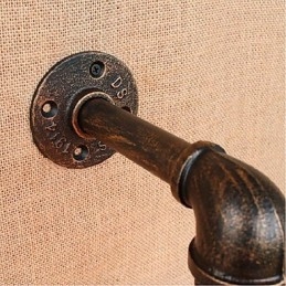 Nostalgia Eenvoudige Waterpijp Decoratieve Kleine Wandlamp Wandlamp