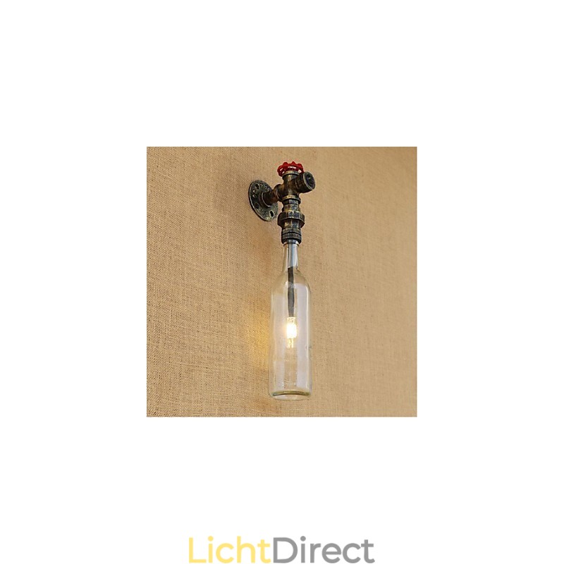 Rustieke Lodge Bronzen Kenmerk voor Sfeervolle Licht Wandlampen Wandlamp