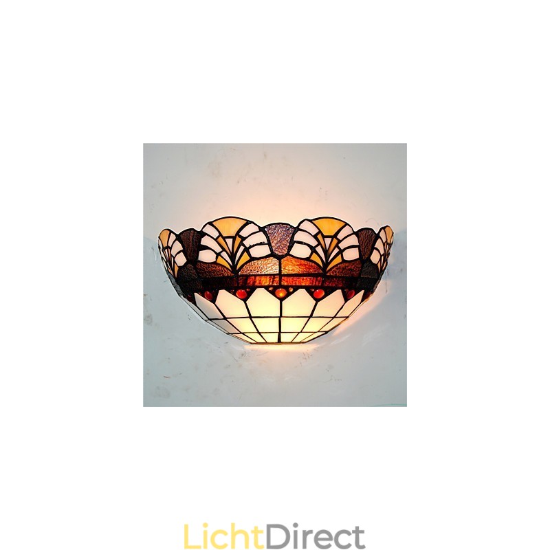 Retro Landelijke Wandlampen Glazen Kap Woonkamer Slaapkamer Restaurant Café Bar Wandlampen