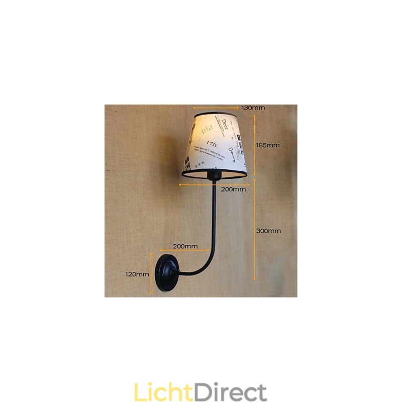 Moderne, eigentijdse, moderne, eigentijdse zwarte oxide-afwerking voor de swingarmlamp