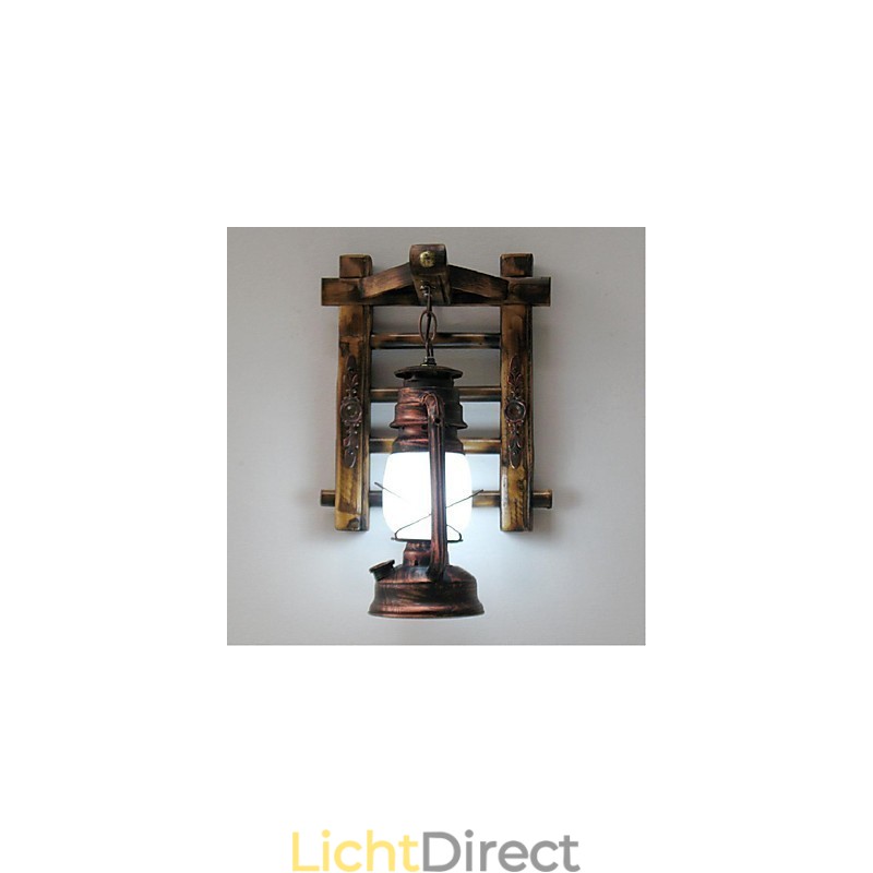 Chinese retro nostalgie creatieve verlichting kerosine lamp lantaarns Wandlampen Wandlamp