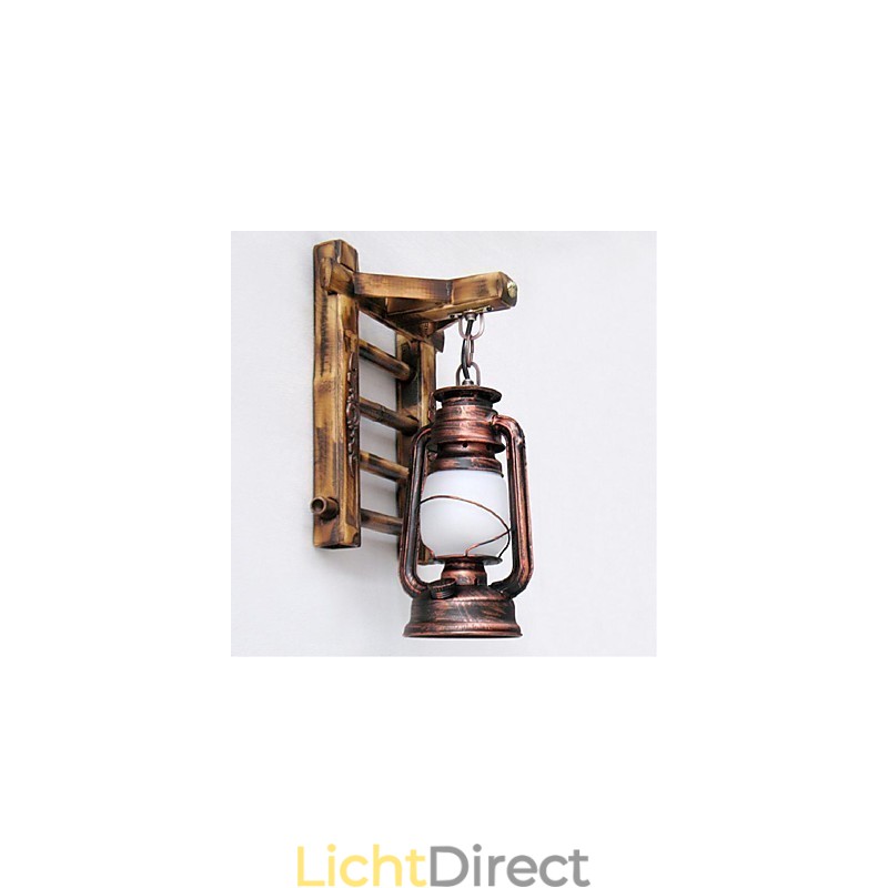 Chinese retro nostalgie creatieve verlichting kerosine lamp lantaarns Wandlampen Wandlamp