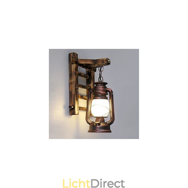 Chinese retro nostalgie creatieve verlichting kerosine lamp lantaarns Wandlampen Wandlamp