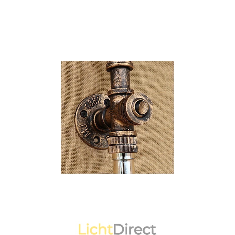 Retro American Village Creatieve Industrie Wind Designer Waterfles Wandlamp Wandlamp Amber