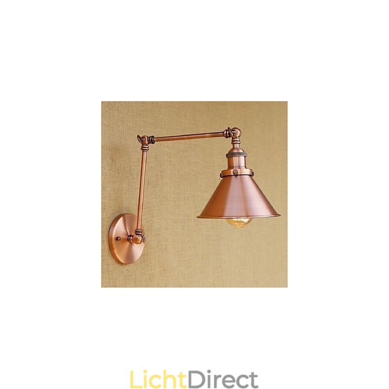 Lange arm Half roest Retro Creatieve Nostalgische Intrekbare Opvouwbare Wandlampen Wandlamp