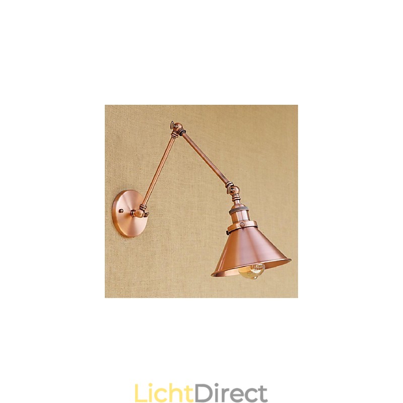 Lange arm Half roest Retro Creatieve Nostalgische Intrekbare Opvouwbare Wandlampen Wandlamp