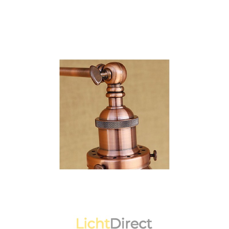 Lange arm Half roest Retro Creatieve Nostalgische Intrekbare Opvouwbare Wandlampen Wandlamp