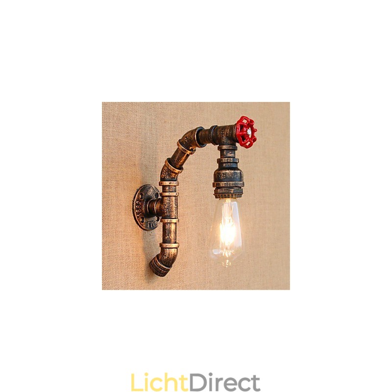 Rustieke Lodge Antieke Messing Kenmerk voor Sfeerverlichting Wandlampen Wandlamp