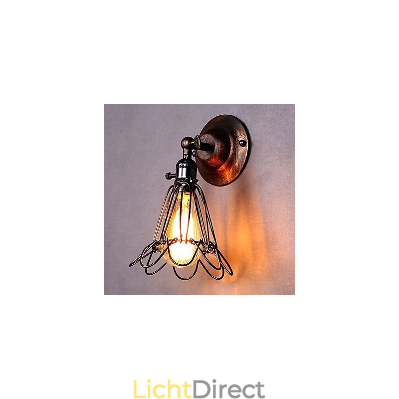 Moderne eigentijdse traditionele klassieke landelijke gegalvaniseerde functie voor sfeerverlichting wandlampen wandlamp