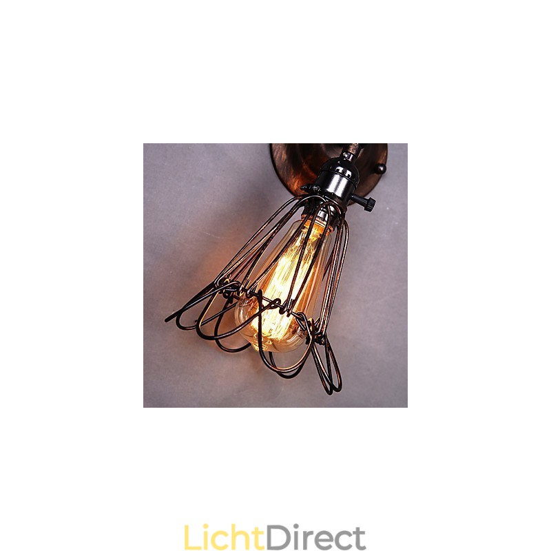 Moderne eigentijdse traditionele klassieke landelijke gegalvaniseerde functie voor sfeerverlichting wandlampen wandlamp