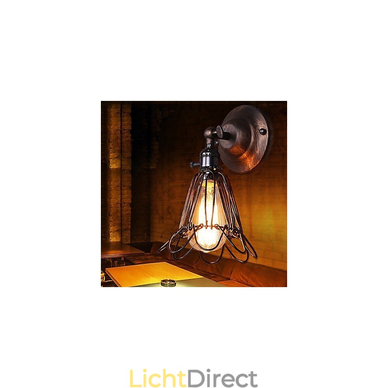 Moderne eigentijdse traditionele klassieke landelijke gegalvaniseerde functie voor sfeerverlichting wandlampen wandlamp