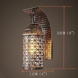 Rustieke Lodge Schilderij Kenmerk voor Mini Stijl Uplight Wandlampen Wandlamp