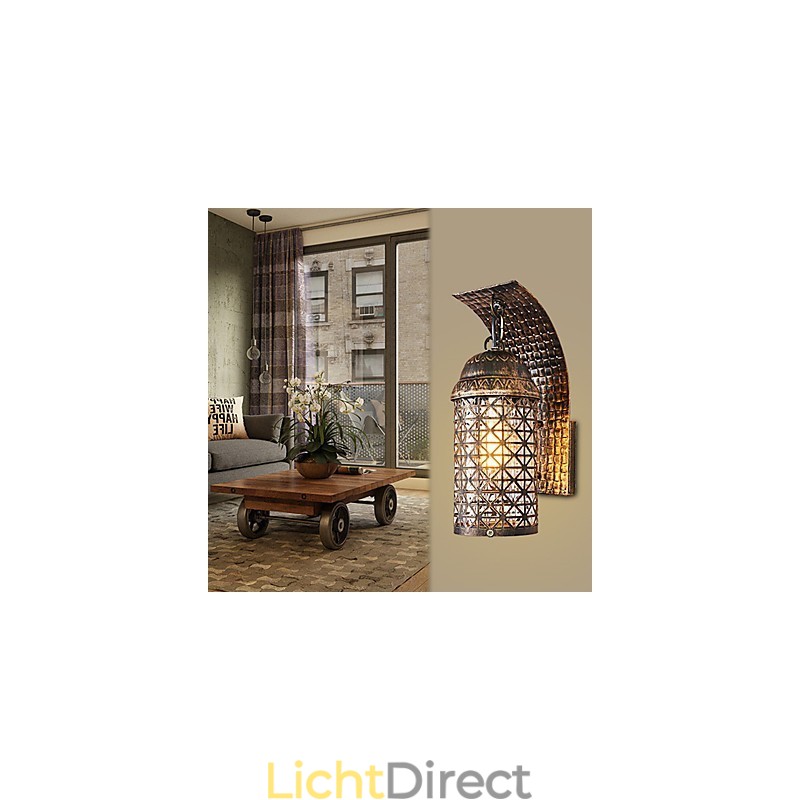 Rustieke Lodge Schilderij Kenmerk voor Mini Stijl Uplight Wandlampen Wandlamp