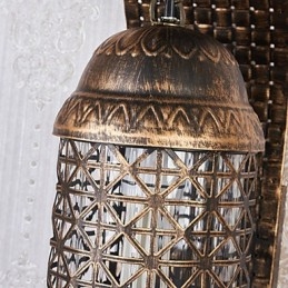Rustieke Lodge Schilderij Kenmerk voor Mini Stijl Uplight Wandlampen Wandlamp