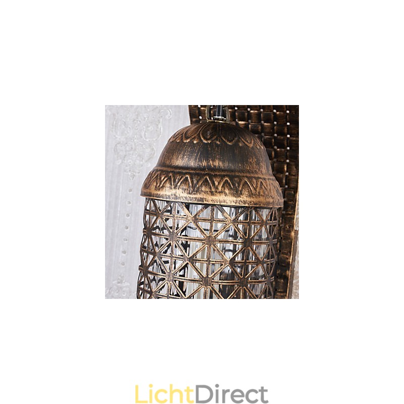 Rustieke Lodge Schilderij Kenmerk voor Mini Stijl Uplight Wandlampen Wandlamp