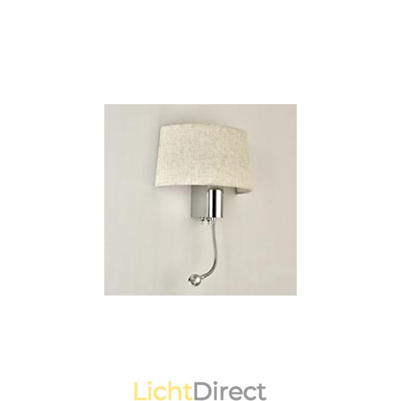 De hotelkamer slaapkamer gangpad stoffen lamp bedlamp met Amerikaanse bedlamp schakelaar