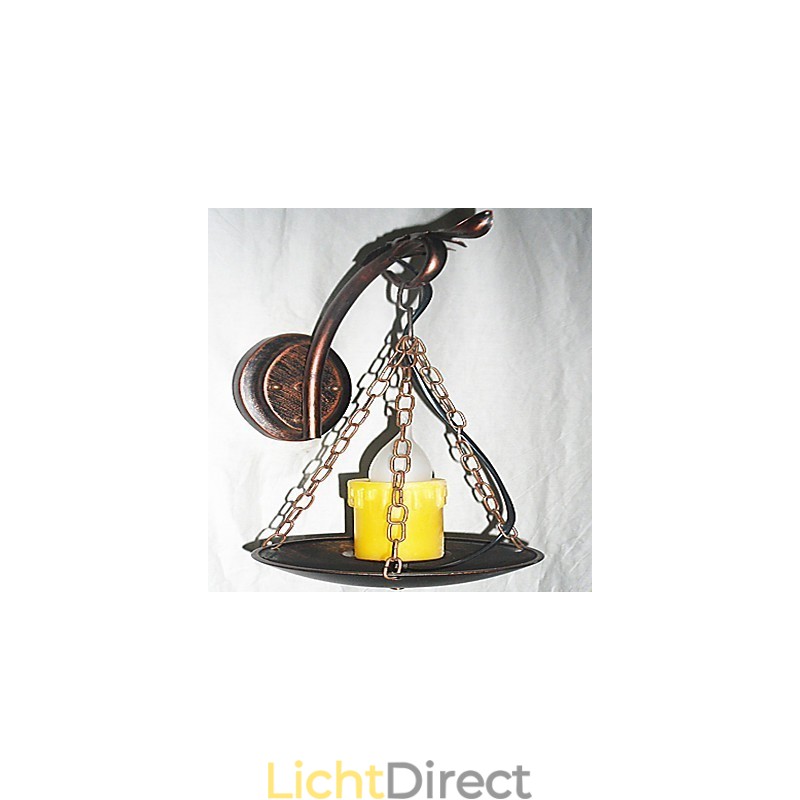 Rustieke Lodge Schilderij Kenmerk voor Mini Stijl Uplight Wandlampen Wandlamp