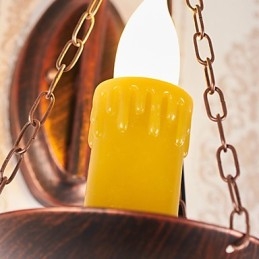 Rustieke Lodge Schilderij Kenmerk voor Mini Stijl Uplight Wandlampen Wandlamp