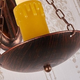 Rustieke Lodge Schilderij Kenmerk voor Mini Stijl Uplight Wandlampen Wandlamp