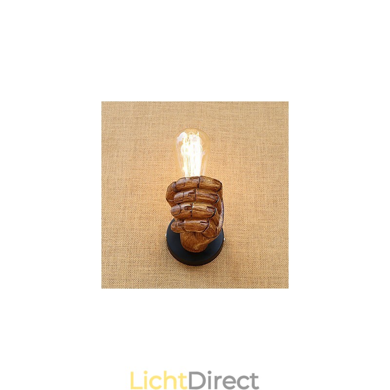 Moderne, eigentijdse, landelijke, retro-kenmerken voor wandlampen met sfeerverlichting in ministijl