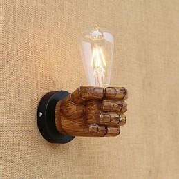 Moderne, eigentijdse, landelijke, retro-kenmerken voor wandlampen met sfeerverlichting in ministijl