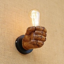 Moderne, eigentijdse, landelijke, retro-kenmerken voor wandlampen met sfeerverlichting in ministijl