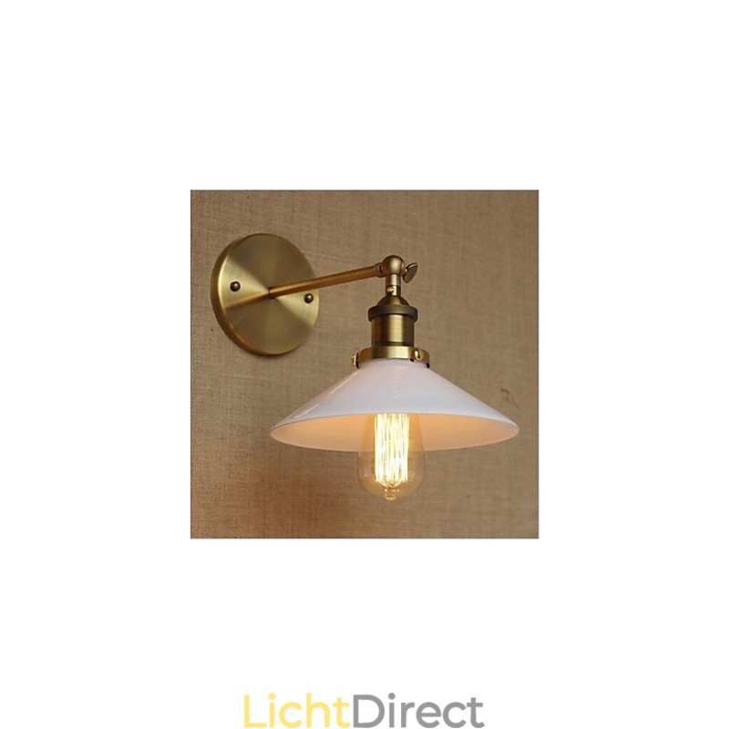 Moderne, eigentijdse, landelijke, retro, antieke messing-functie voor sfeerverlichting in ministijl