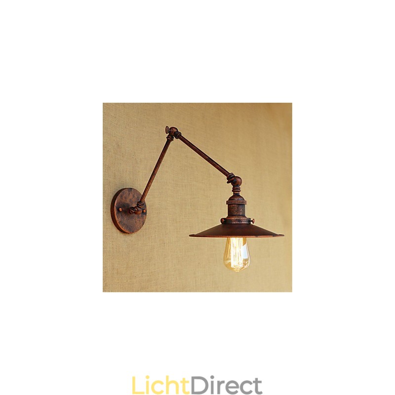 Rustieke Lodge Country Retro Schilderij Kenmerk voor Mini Stijl Swing Arm Sfeerlicht Swing