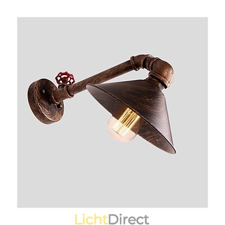 Waterpijp Wandlampen Retro Industriële Stijl Creatief Landelijk Metaal Restaurant Café Bars Bartafel Wandlampen