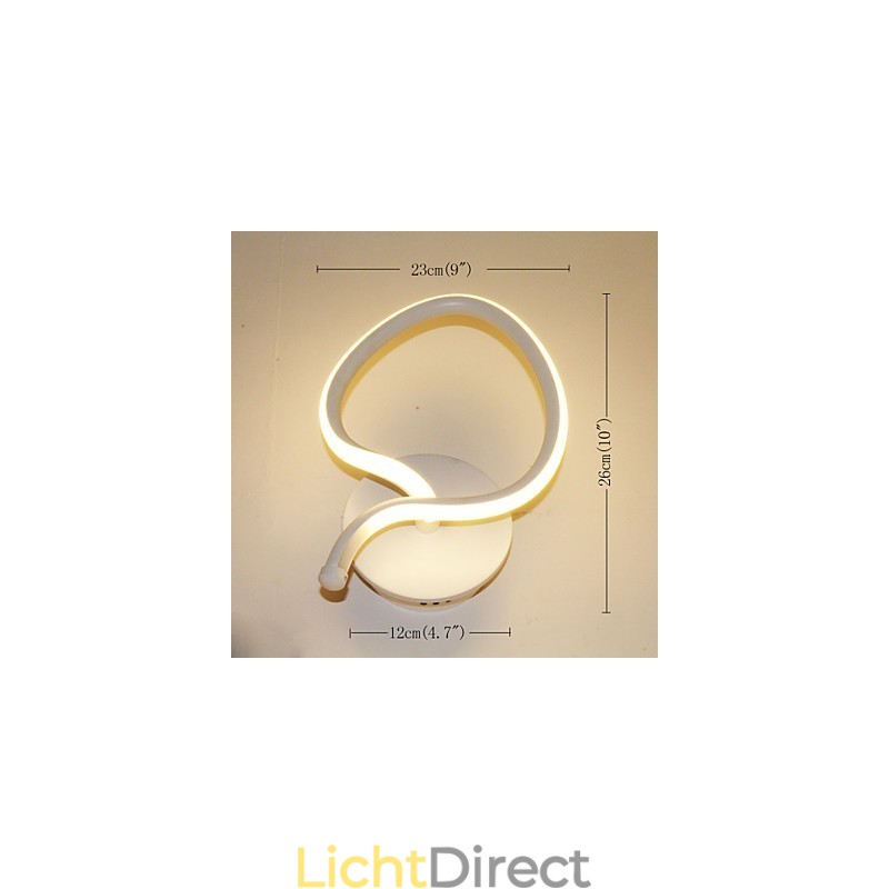 Moderne minimalistische wandlamp nachtkastje creatieve ganglamp aluminium verlichting