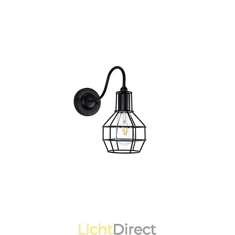 Wandlamp Wandlampen Wandlamp Ijzeren Wandlamp Dumb Black Lightsaber Lamp Aan De Muur